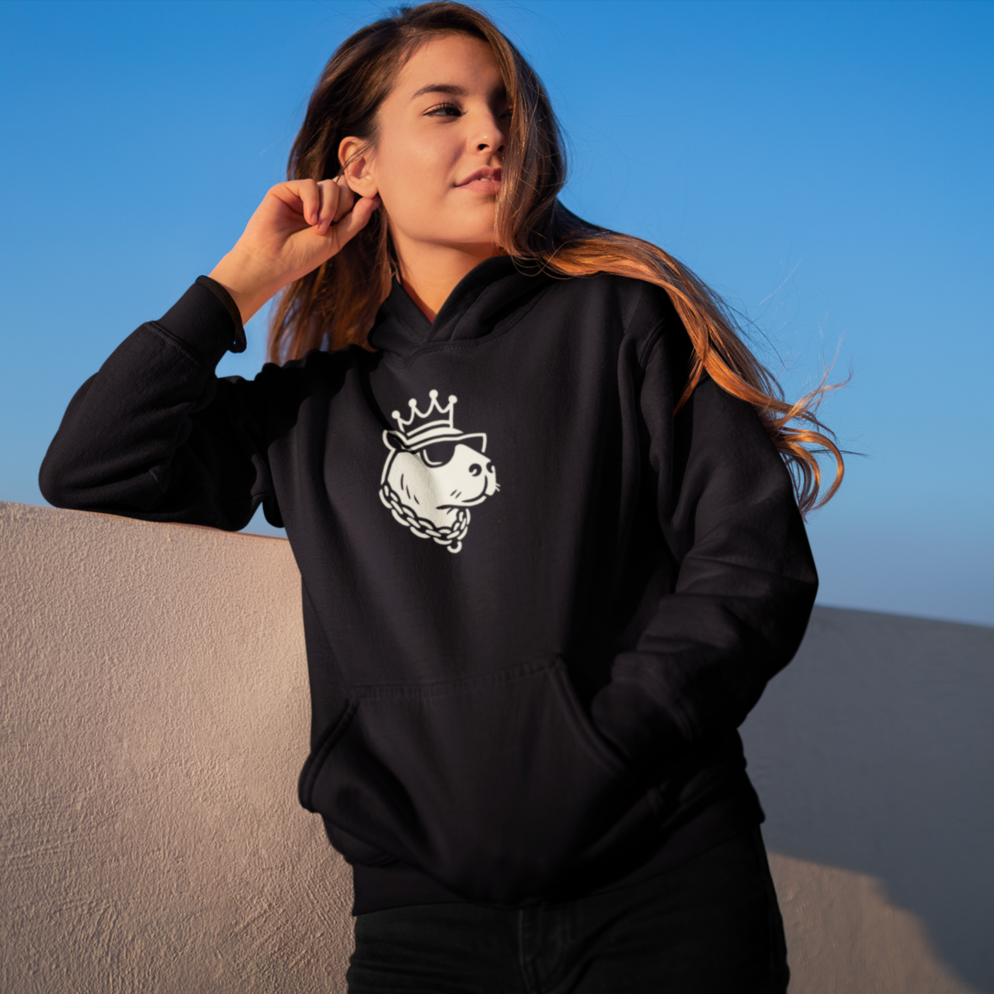 Moletom Capybara Society – Only the Chill Belong | Edição Exclusiva
