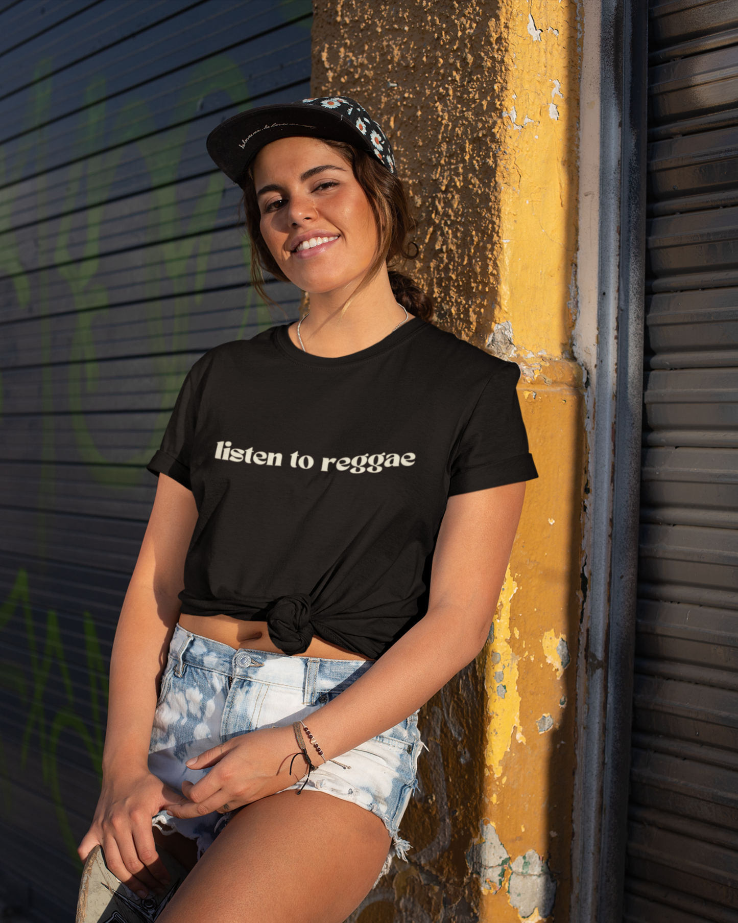 Camiseta Listen to Reggae.