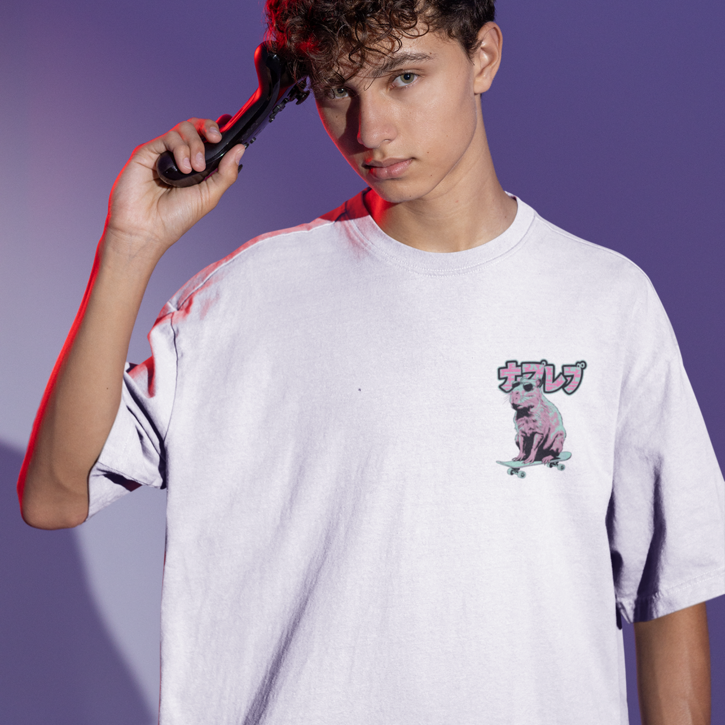 Camiseta Capivara Skatista "Rebels Against the Mainstream II" | Estilo Urbano e Alternativo | Streetwear Unissex