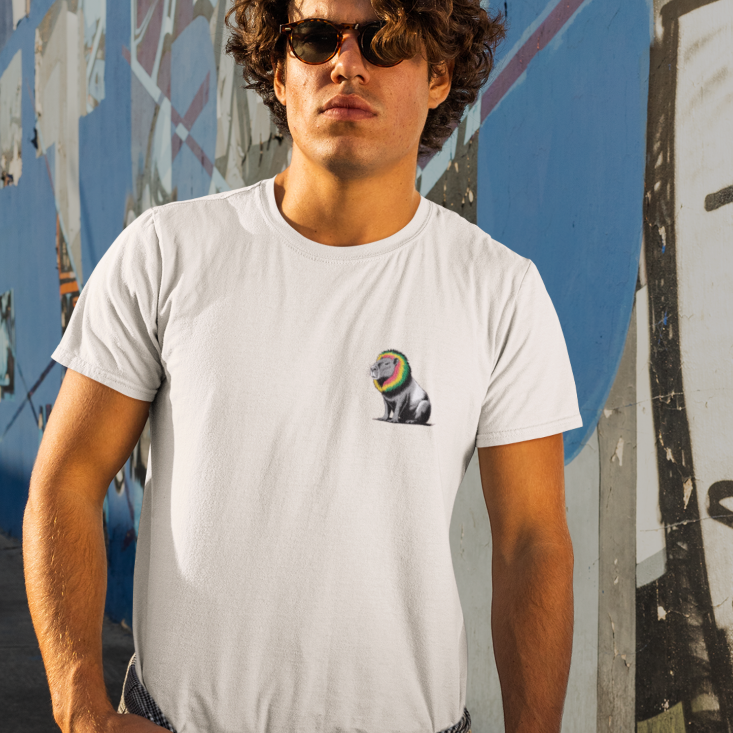Blusa Capivara Reggae – “King of the Jungle” – Estilo Urbano Vintage