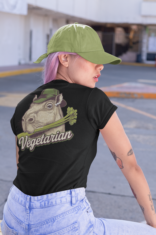 'Vegetarian' Camiseta Unissex Premium